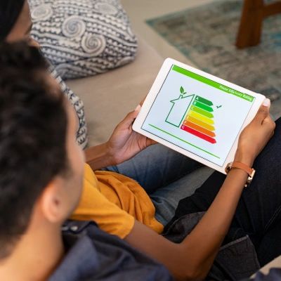 Control de domótica desde una tablet en casa.