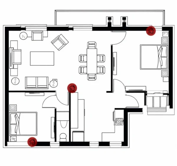 Haz que tu WiFi llegue a todos los rincones: rápida, segura y sin interrupciones.